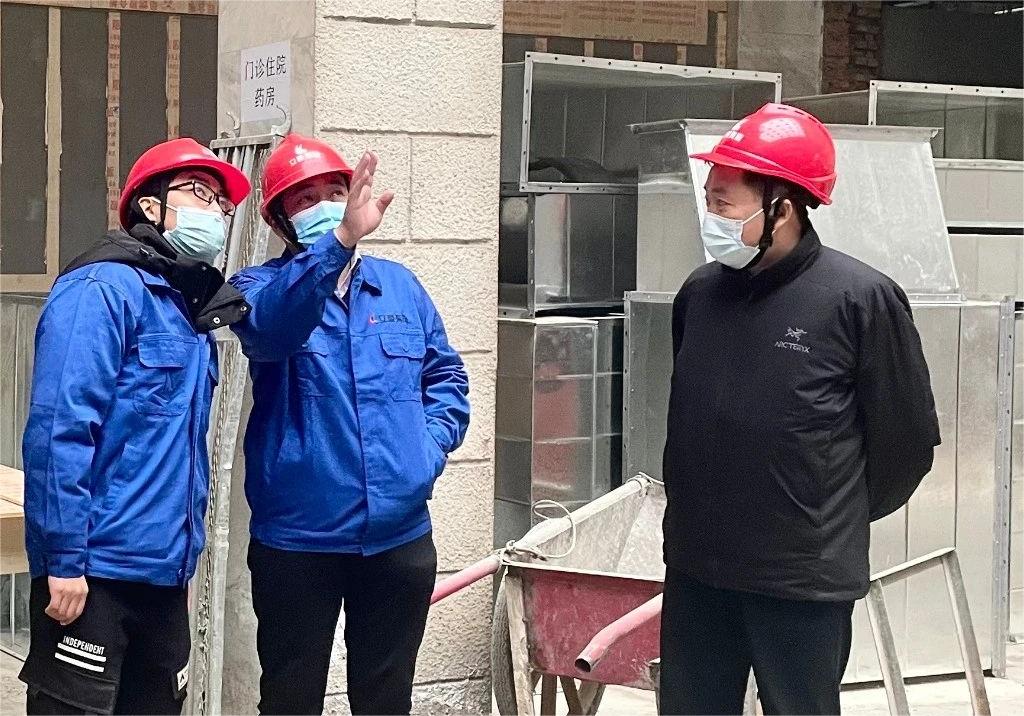 一手抓防疫，一手抓生產(chǎn)！立豪集團(tuán)董事長(zhǎng)赴陜藥集團(tuán)山海丹醫(yī)院項(xiàng)目督導(dǎo)檢查